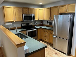 Private kitchen - Townhouse-style condo with attached garage in the heart of Bozeman. (Bozeman)