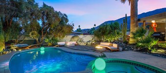 A bit of a Frank Lloyd wright experience 
And some movie magic mix together 
