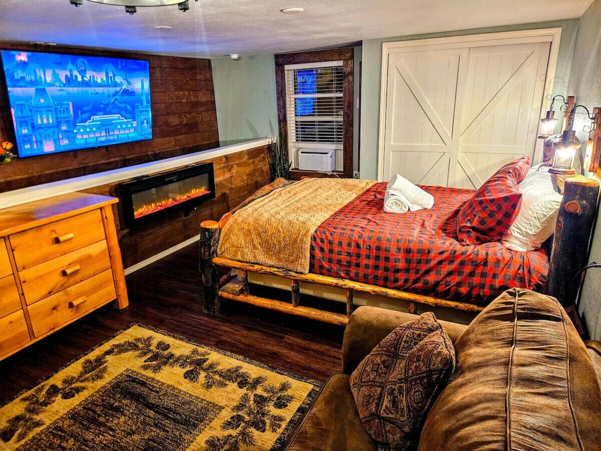 1 dormitori, planxa i posts de planxar, un bressol de viatge i wifi 