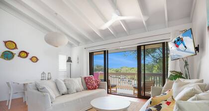 Tri level apartment straight opposite beach entry on Peregian Esplande.