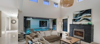 Absolute beachfront property. Walk out the back gate straight to the beach.