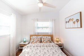3 bedrooms, iron/ironing board, travel cot, free WiFi