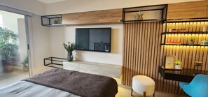 1 Schlafzimmer, Bügeleisen/Bügelbrett, kostenloses WLAN, Bettwäsche