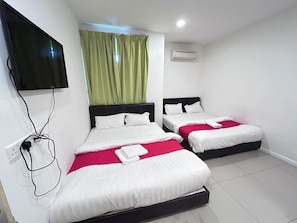 Executive Double Room, 2 Queen Beds | Down comforters, desk, free WiFi - BEAR HOTEL at NILAI (Nilai)