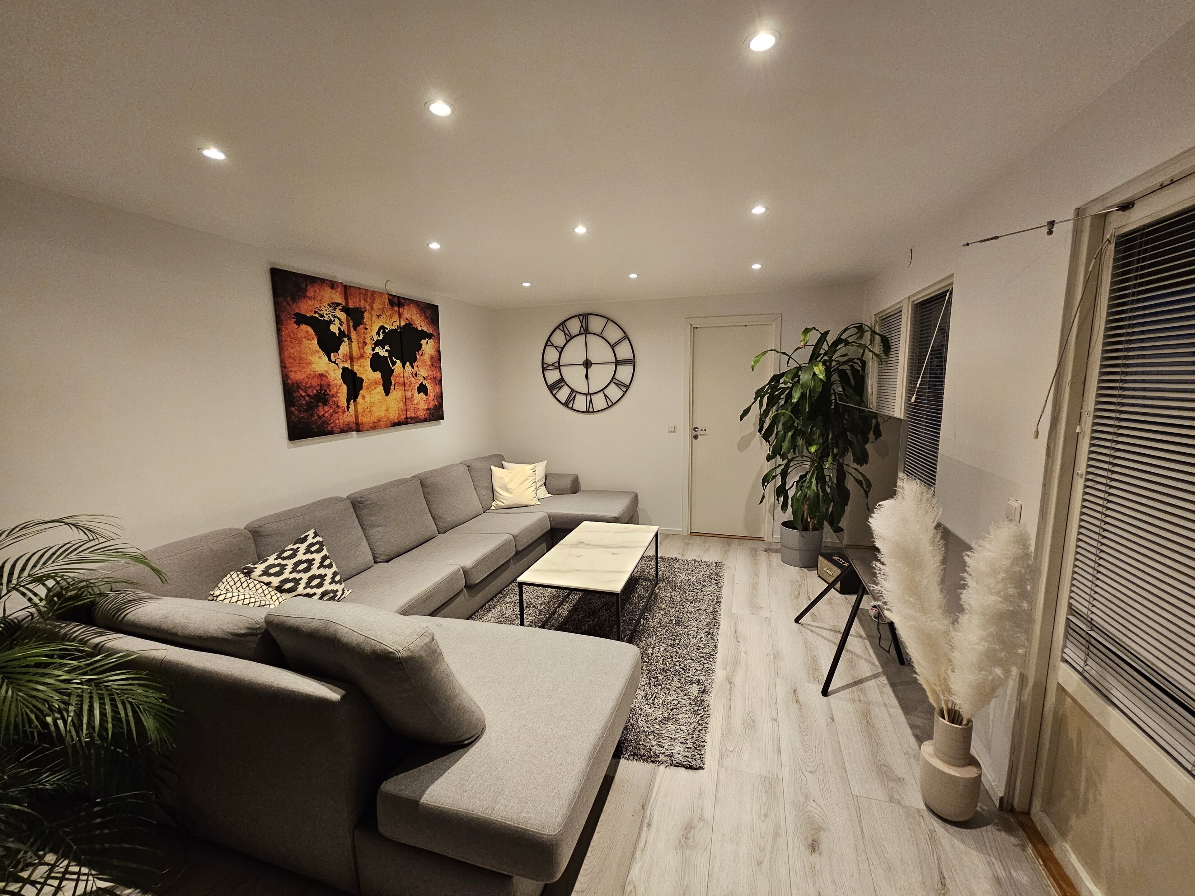 Smart-tv och en stereo