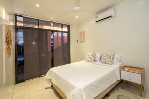 2 chambres, fer et planche Ă repasser, Wi-Fi gratuit, draps fournis