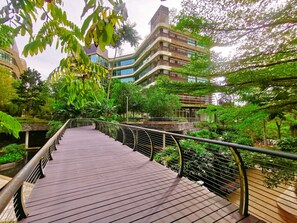 Enceinte de l’hébergement