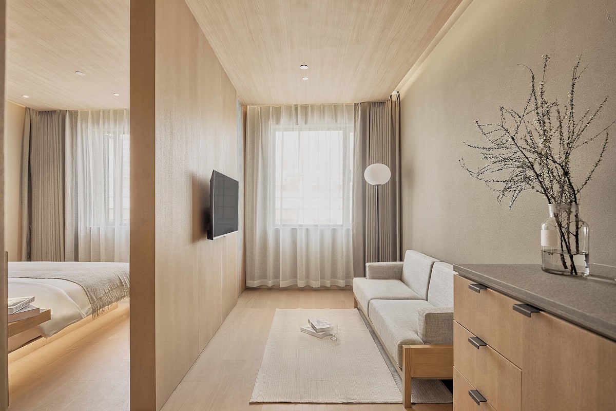 Suite monolocale Executive | 1 camera, copriletto in piuma, materassi a doppio strato
