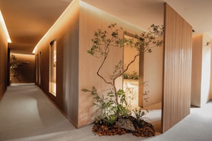 Handrails in hallways