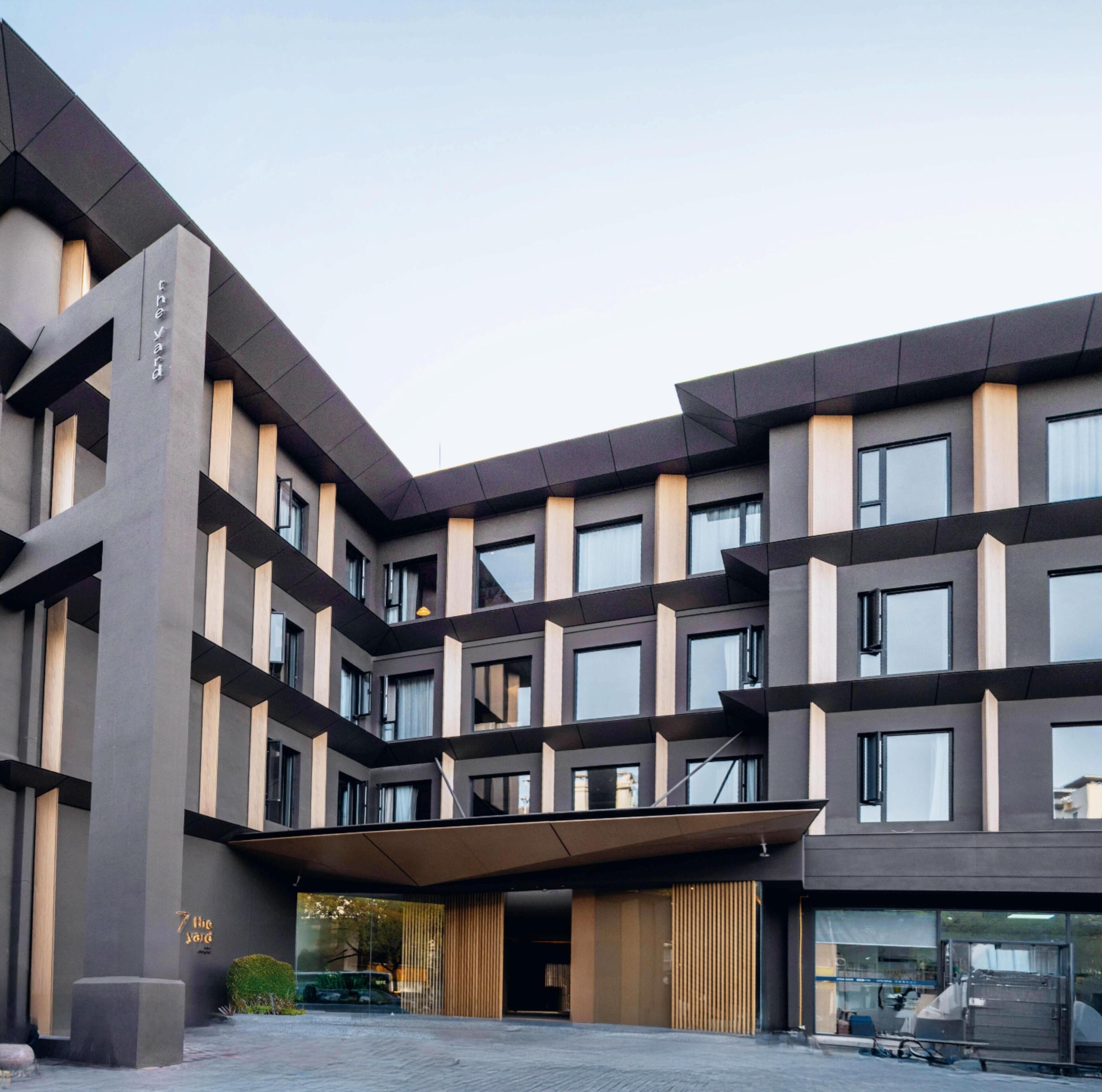 Façade de l’hébergement