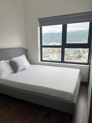 Desk, soundproofing, iron/ironing board, free WiFi