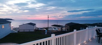 3-Bed Lodge with SeaView-Fireplace-Garden-FreeP