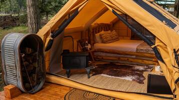 1 soverom og sengetøy