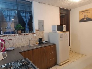 Private kitchen -
Beautiful furnished apartment in the center of Quito (Quito)