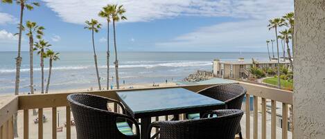 Condo, Multiple Beds, Balcony, Ocean View (A225 Sunset Bliss) | Outdoor dining