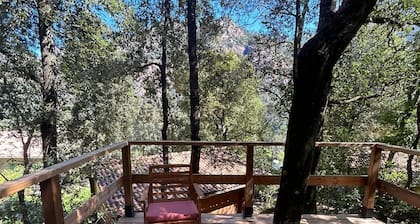 Chalet de Location au Cœur de la Forêt. Randonnées Entre Rivière et Montagne