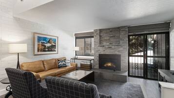 Appart'hÎtel Deluxe, vue golf | Coin séjour