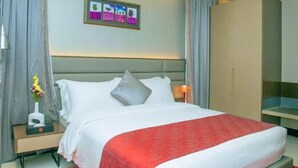 Standard-Einzelzimmer, 1 Queen-Bett, Nichtraucher, eigenes Bad