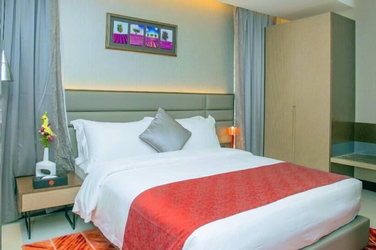 Chambre Simple Standard, 1 grand lit, non-fumeur, salle de bains privée