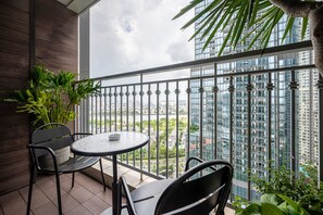 Appartement luxueux, 4 chambres, balcon, vue sur la ville | Vue sur la ville