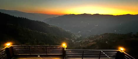 Vista desde la propiedad