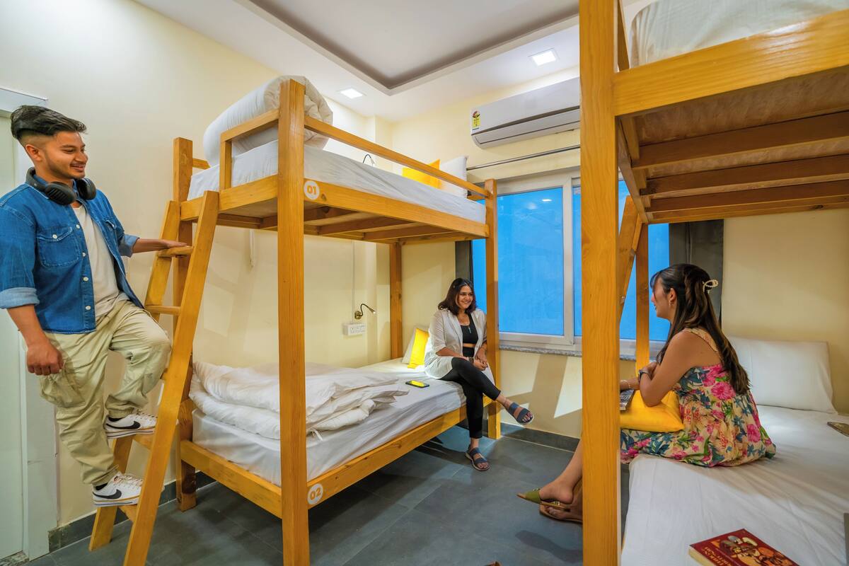 Bed in 4 Bed Mixed Dormitory | 1 sovrum, ljudisolering, gratis wi-fi och sängkläder