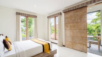 Villa, 3 habitaciones, alberca privada | 1 habitación, sábanas de algodón egipcio y ropa de cama de alta calidad