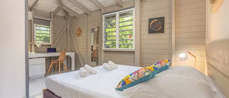 4 chambres, fer et planche à repasser, Wi-Fi gratuit, draps fournis