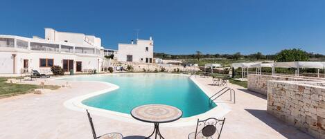 Seasonal outdoor pool