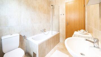 Villa (Two Bedroom Villa with Terrace and Sw) | Bathroom | Bathtub, towels