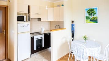 Villa (Two Bedroom Villa with Terrace and Sw) | Private kitchen | Fridge