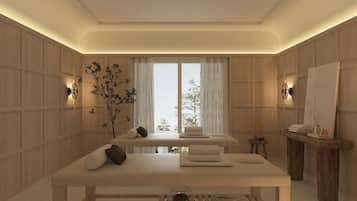 Turkish bath, aromatherapy, massages