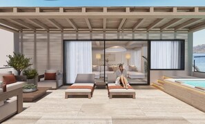 Habitación presidencial | Terraza o patio