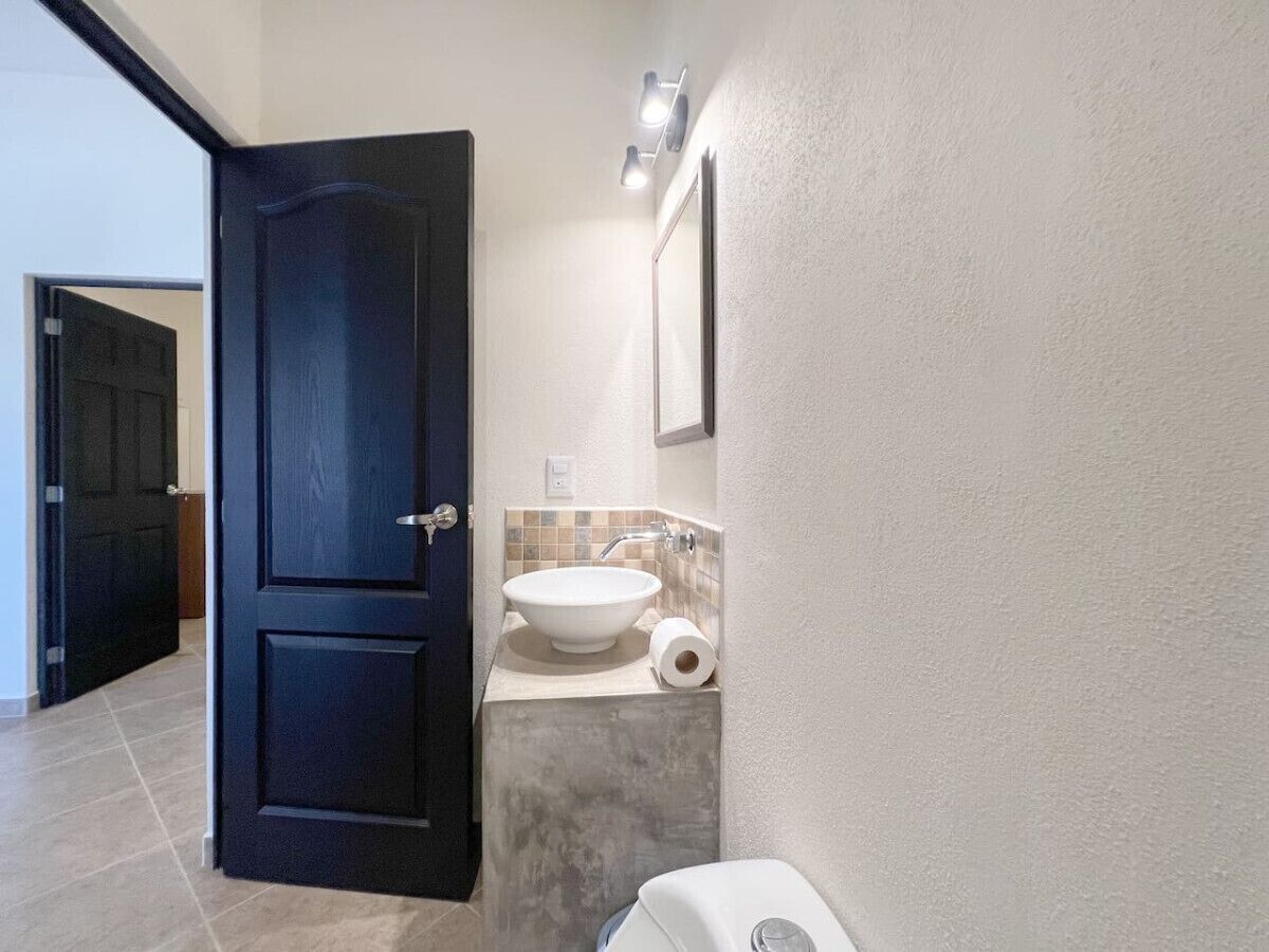 Soap, shampoo, toilet paper