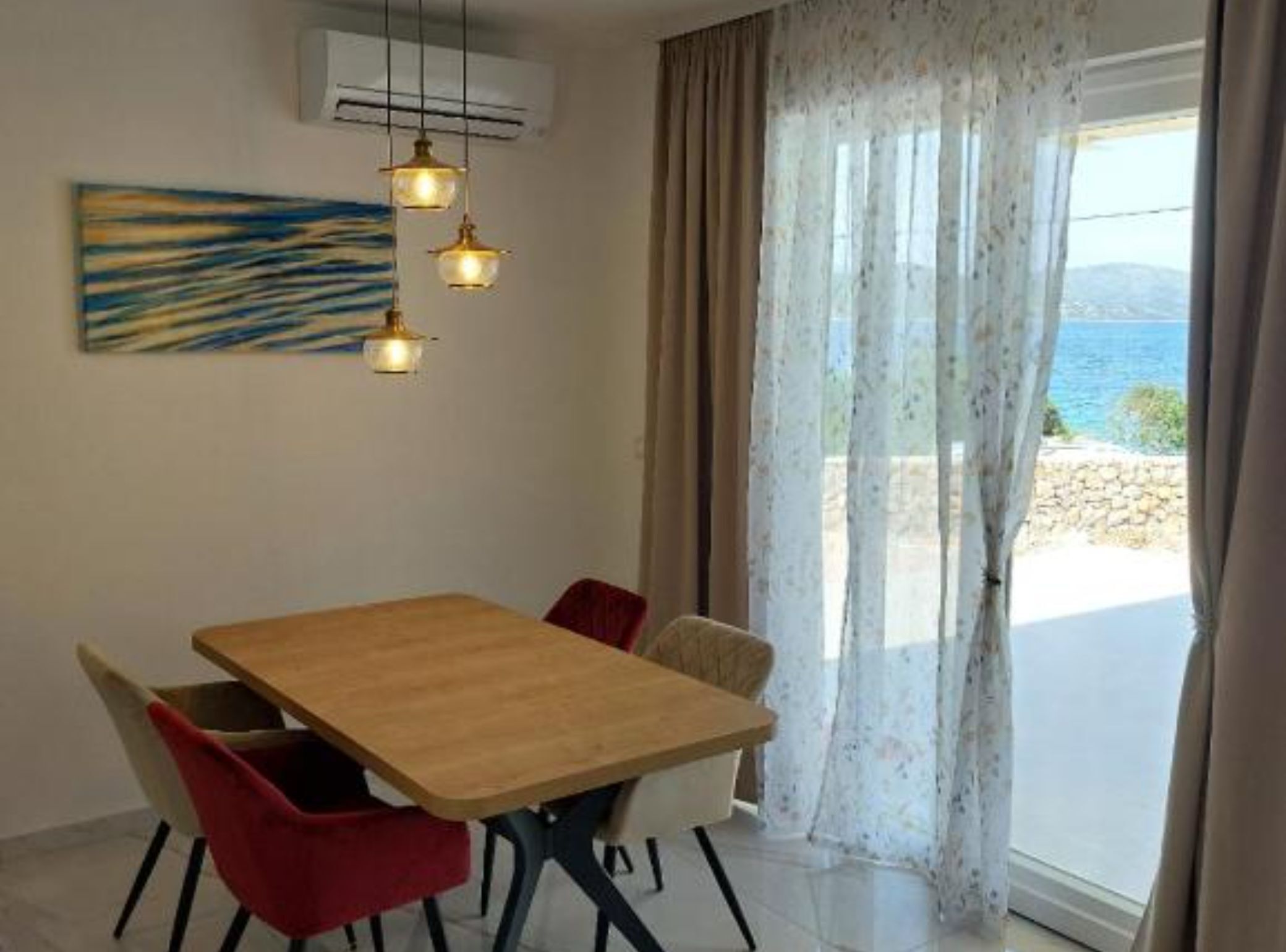 Villa (Two Bedroom Holiday Home with Terrace) | Esszimmer