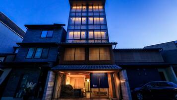 Façade de l’hébergement