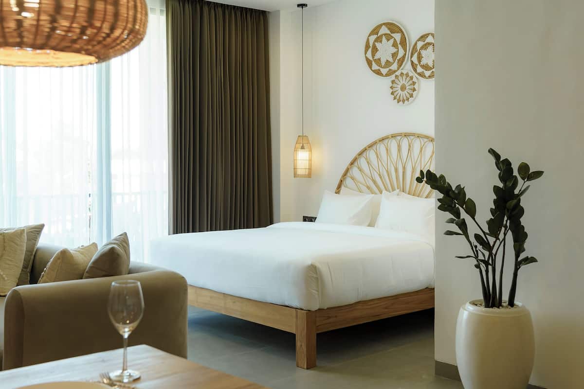 Hochwertige Bettwaren, Pillowtop-Betten, Minibar, Zimmersafe