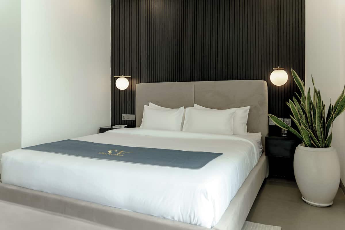 Hochwertige Bettwaren, Pillowtop-Betten, Minibar, Zimmersafe