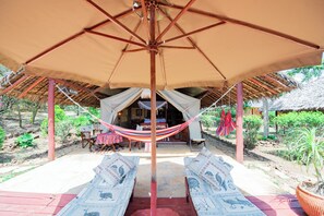 Olkaria 1 Double Bed Tent | Terrace/patio - Buffalo's Rest  (Naivasha)
