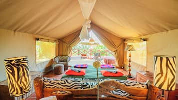 Premium bedding, down duvets, minibar, individually decorated