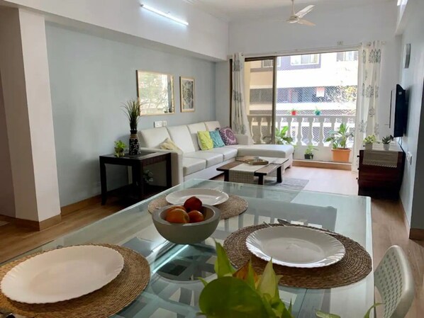 Interior - Entire 3 BR apartment with Balconies in Bandra West (Mumbai)