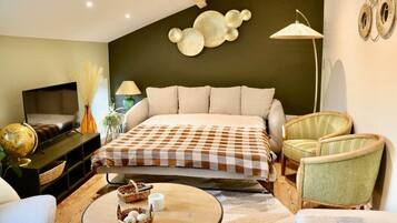 1 chambre, fer et planche à repasser, Wi-Fi, draps fournis