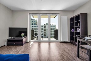 Interior - Metro Bemowo Studio - Balcony, Parking, near Metro by Rentujemy (Warszawa)