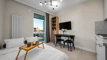 1 bedroom, iron/ironing board, free WiFi, bed sheets