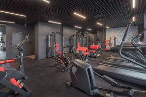 Fitness facility - Wiktoryn Studio - Balcony, Gym & Sauna (Warszawa)