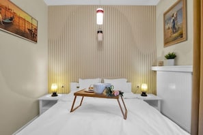 1 Schlafzimmer, Bügeleisen/Bügelbrett, kostenloses WLAN, Bettwäsche