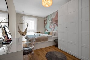 1 chambre, fer et planche à repasser, Wi-Fi gratuit, draps fournis