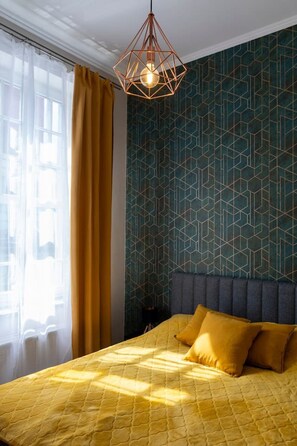 1 bedroom, iron/ironing board, free WiFi, bed sheets