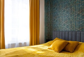 1 bedroom, iron/ironing board, free WiFi, bed sheets