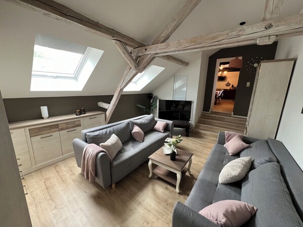 Smart TV, books - Eifelauszeit - Auszeit ist Eifelzeit / bis zu 8 Personen + Kind + Vierbeiner (Hürtgenwald)